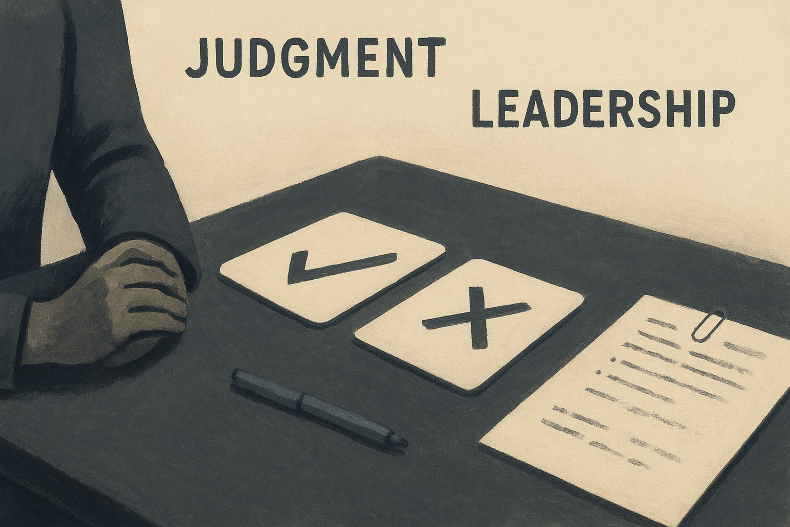 Judgment & Leadership soft skills in situational enablement