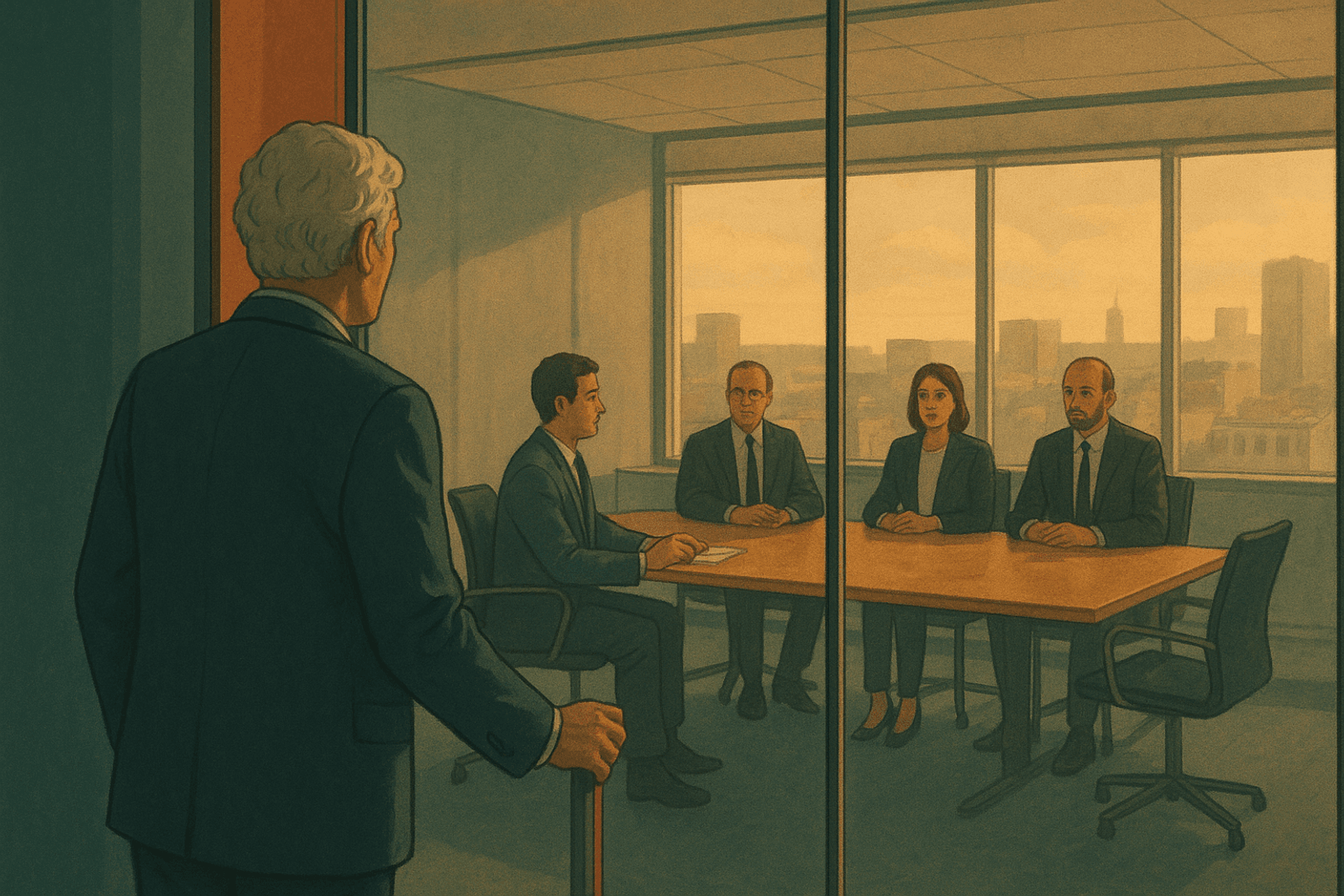 Transfer: einen KI-Champion vor dem Executive-Meeting coachen